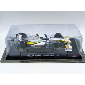 F1 Brawn BGP 001 #22 Jenson Button Formula 1 World Champion 2009 - skala 1:24 - Centauria